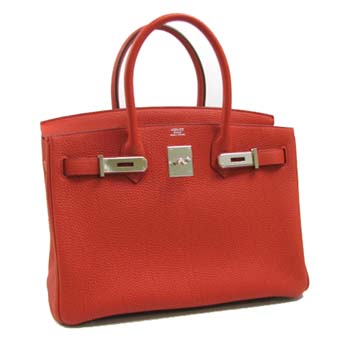 HERMES エルメス バーキン30 スーパーコピー トゴ ゼラニウム シルバー金具 05P01Sep13 Birkin 068